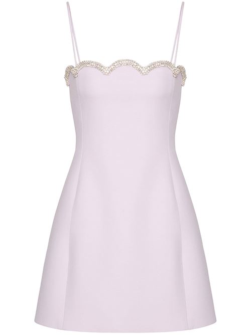 Light pink crepe dress Valentino PAP | 5B3VA9551CFZHS